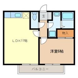 ラベーテの物件間取画像